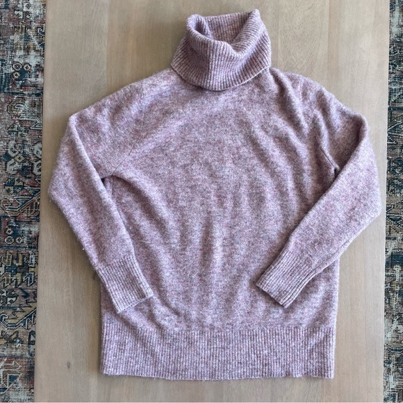 Aritzia Babaton Plutarch Sweater Soft Mauve Alpaca - Picture 4 of 10
